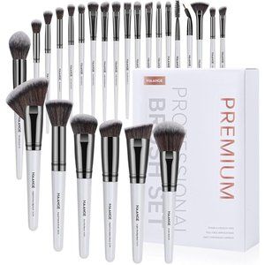 Makeup Brushes with Gift Box, 25pcs Premium Synthetic Makeup Brush
